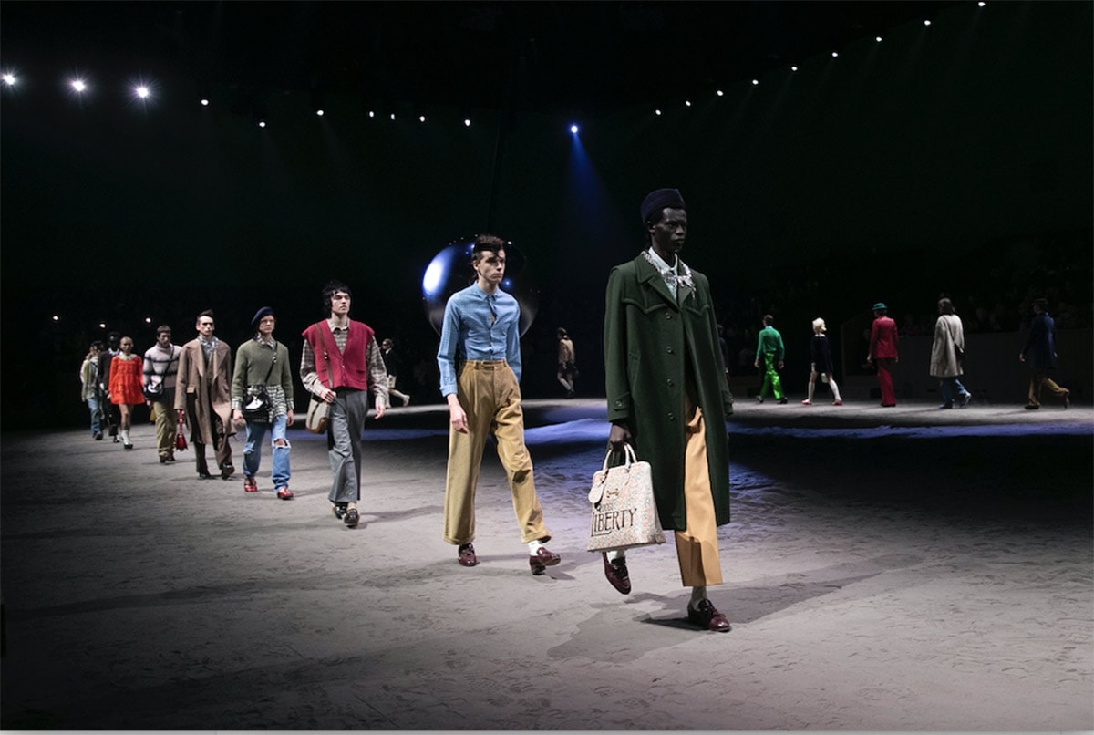 En images : le défilé Gucci hommes automne-hiver 2020-2021 En images : le défilé Gucci hommes automne-hiver 2020-2021