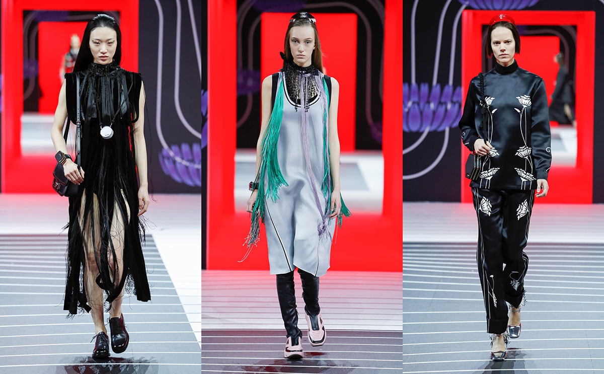 En images : le défilé Prada automne-hiver 2020-21 En images : le défilé Prada automne-hiver 2020-21