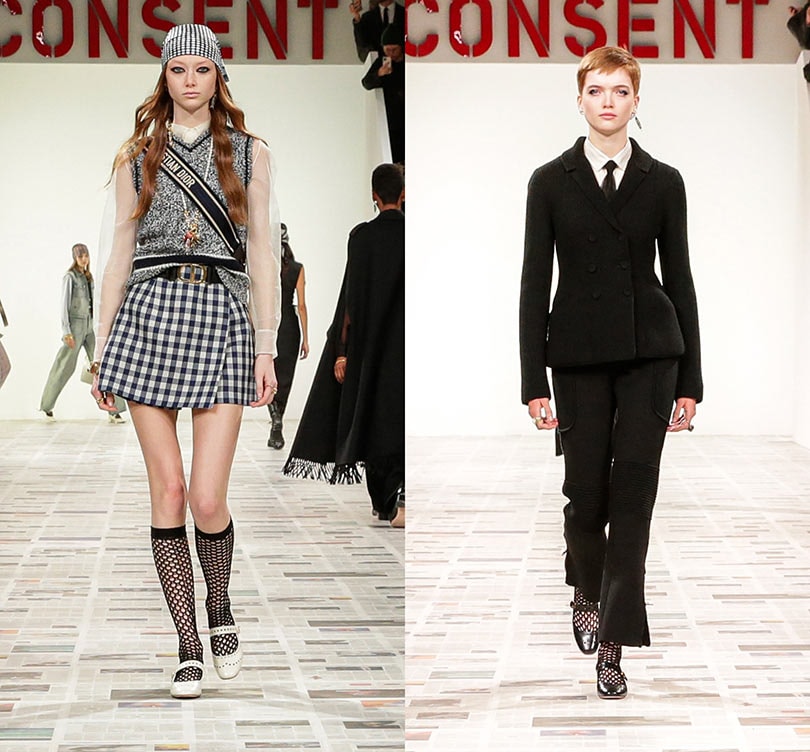 Paris Fashion Week : Dior poursuit sa veine féministe Paris Fashion Week : Dior poursuit sa veine féministe