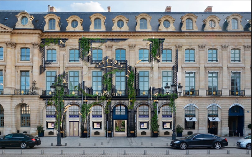 Chaumet rouvre les portes de son mythique hôtel particulier du 12, place Vendôme Chaumet rouvre les portes de son mythique hôtel particulier du 12, place Vendôme