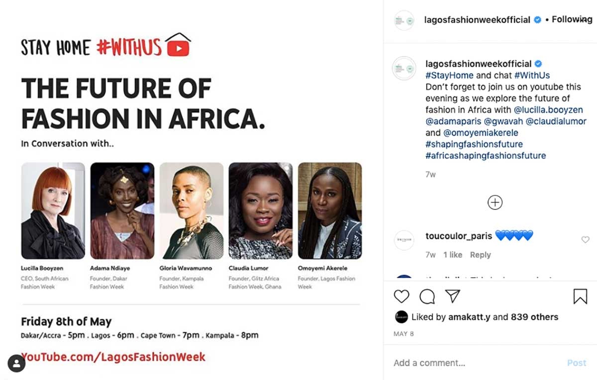 La mode post-covid : quel avenir pour l’Afrique? La mode post-covid : quel avenir pour l’Afrique?