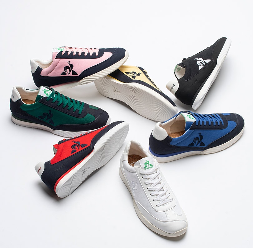 coq sportif chaussure cuir