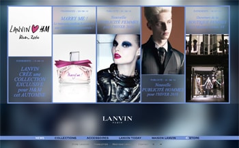 Lanvin dépoussière son image sur la toile Lanvin dépoussière son image sur la toile