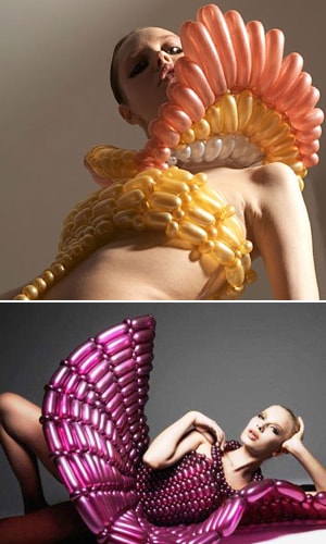 Rie Hosokai: la robe ballon en haute-couture Rie Hosokai: la robe ballon en haute-couture