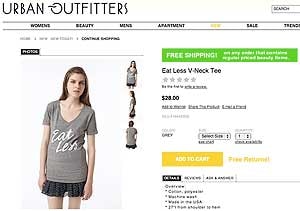 Urban Outfitters crée la polémique Urban Outfitters crée la polémique