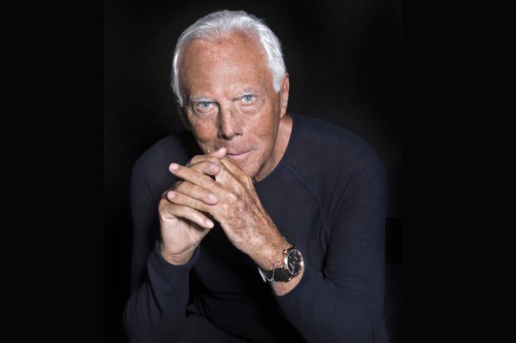 Giorgio Armani évoque sa succession
